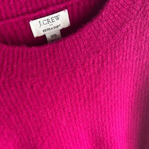 J. Crew Ribbed Boyfriend Crewneck Sweater in extra-soft yarn